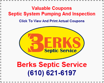 Septic Coupons from Berks Septic Service