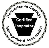 Certified Inspector, Pennsylvania Septic Management Association